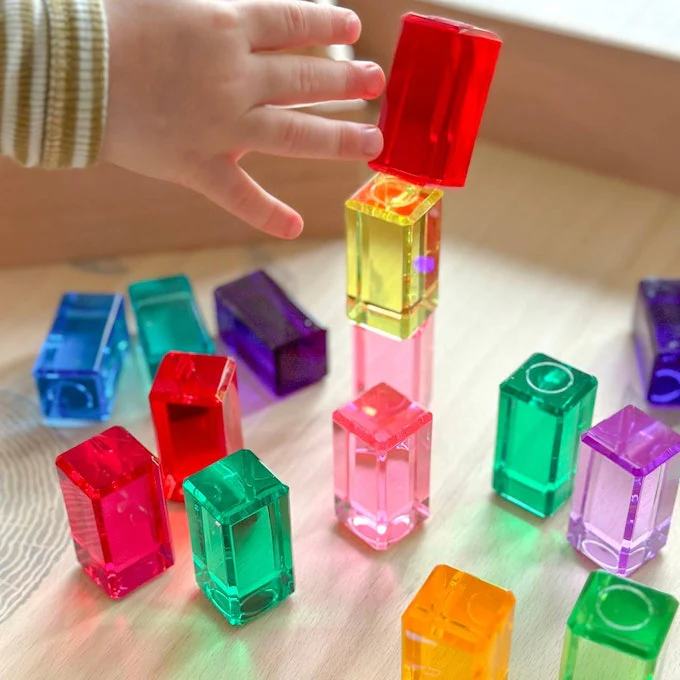 Bauspiel Lucent Building Blocks 24 Pieces