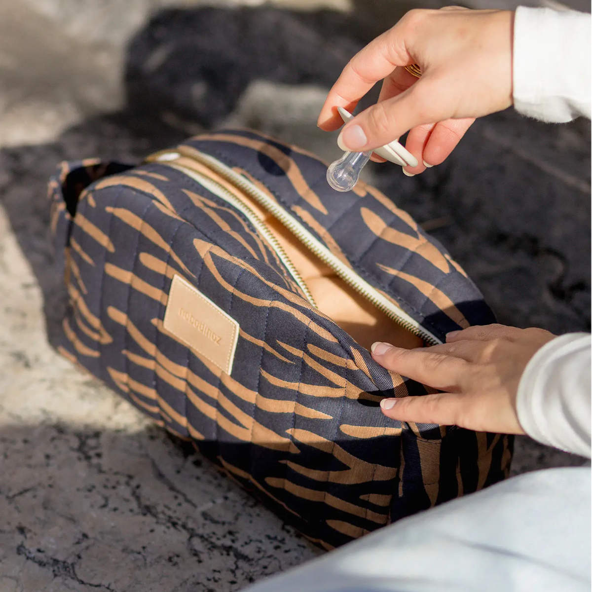 Nobodinoz HYDE PARK Waterproof Cosmetic Bag 26x15x10 cm