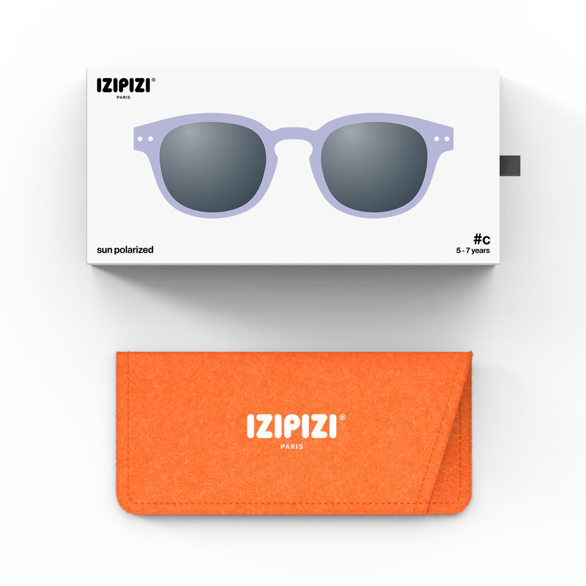 IZIPIZI Kinder Sonnenbrille #C für 3–5 & 5–7 Jahre