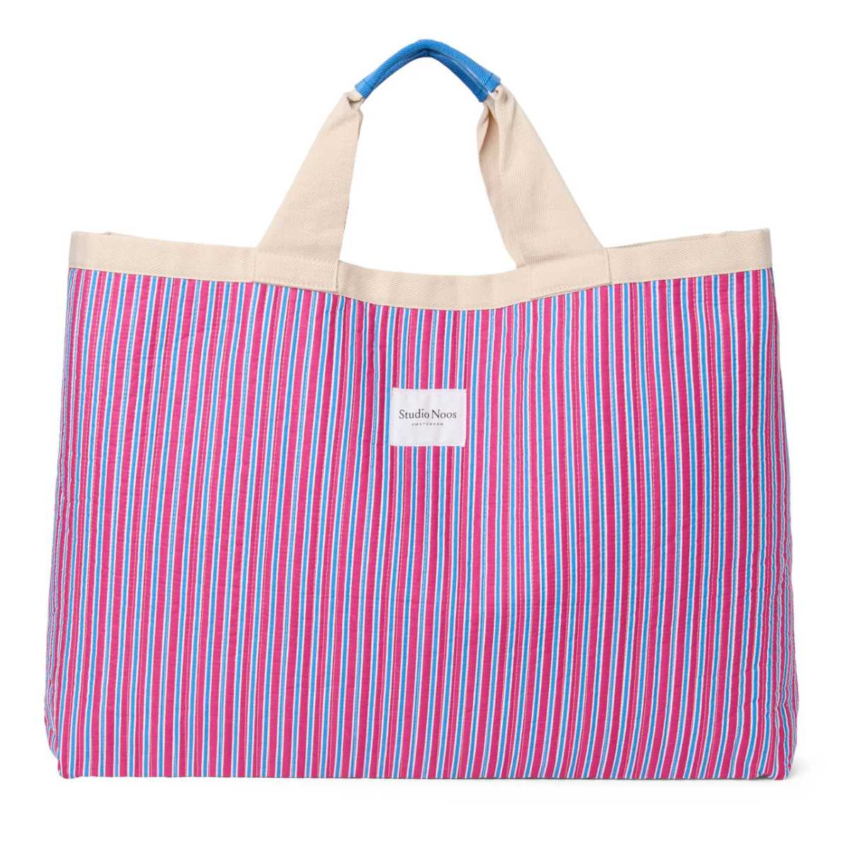 Studio Noos Poplin Stripe Strandtasche 70x46 cm