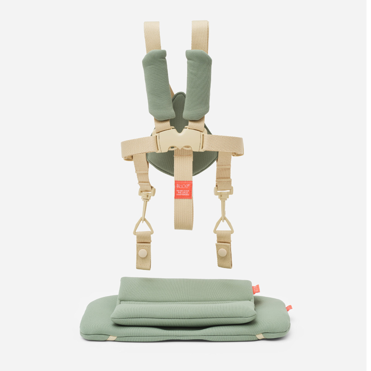 KAOS Klapp Junior-Gurt und Kissen-Set