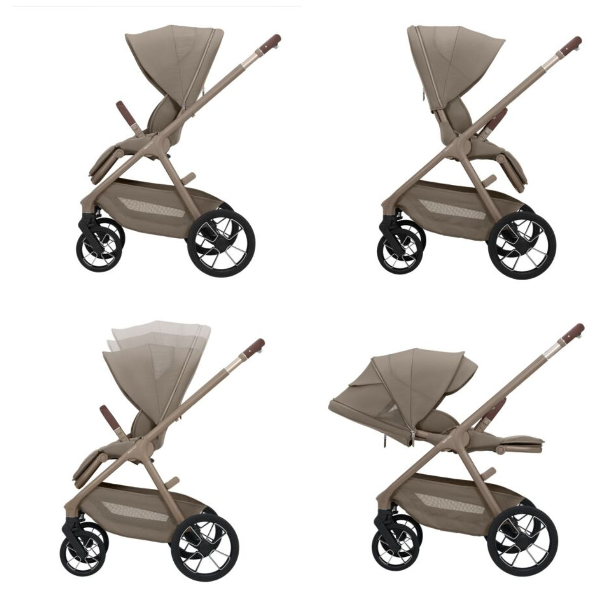 Maxi Cosi Oxford+ Kombikinderwagen mit Babywanne – Neue Generation 2027