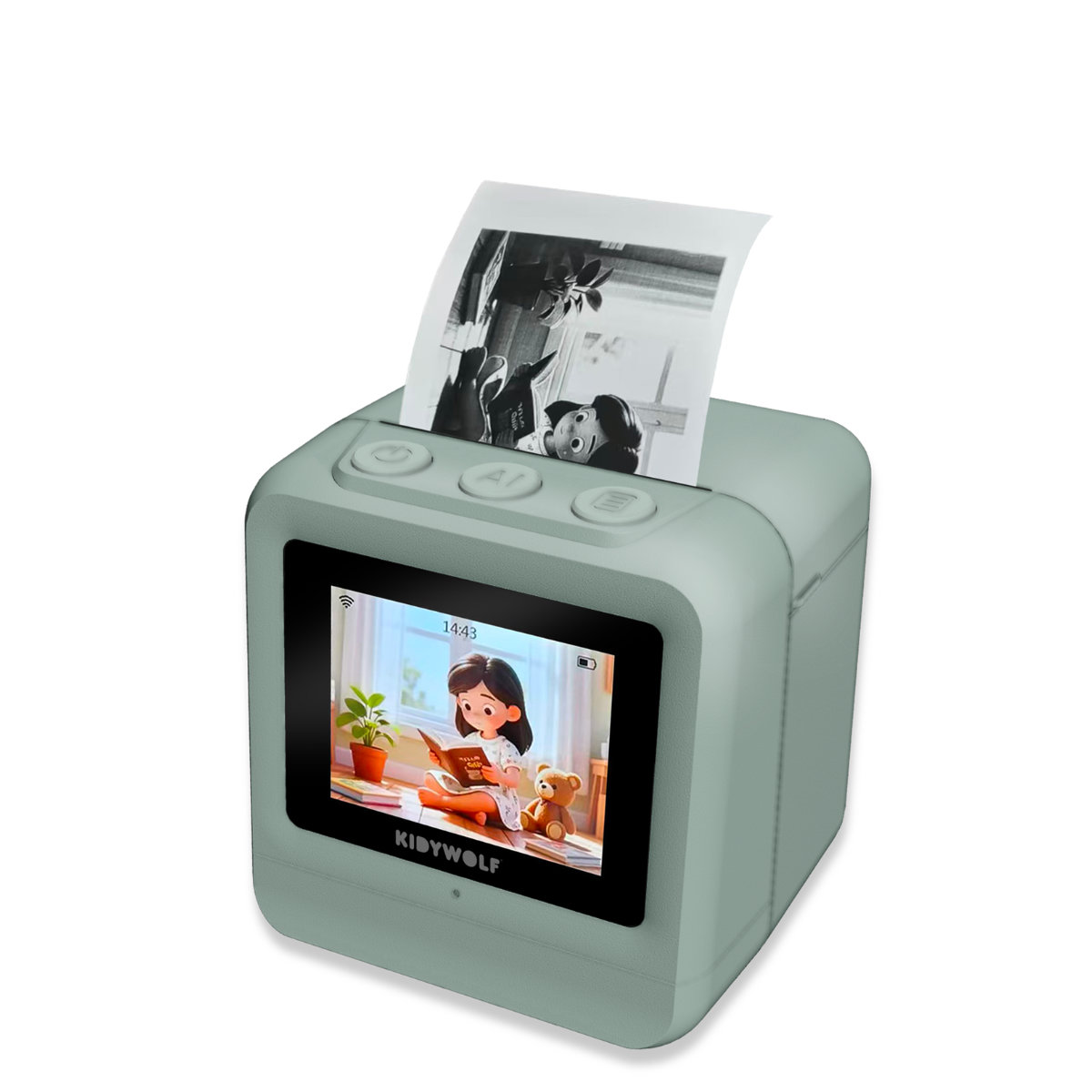 Kidywolf KIDYPRINTER AI – AI Printer for Kids