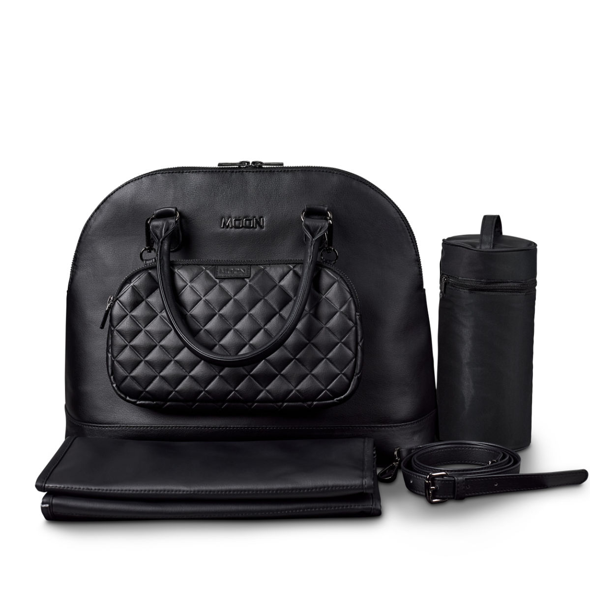 Moon Diaper Bag Including Clutch