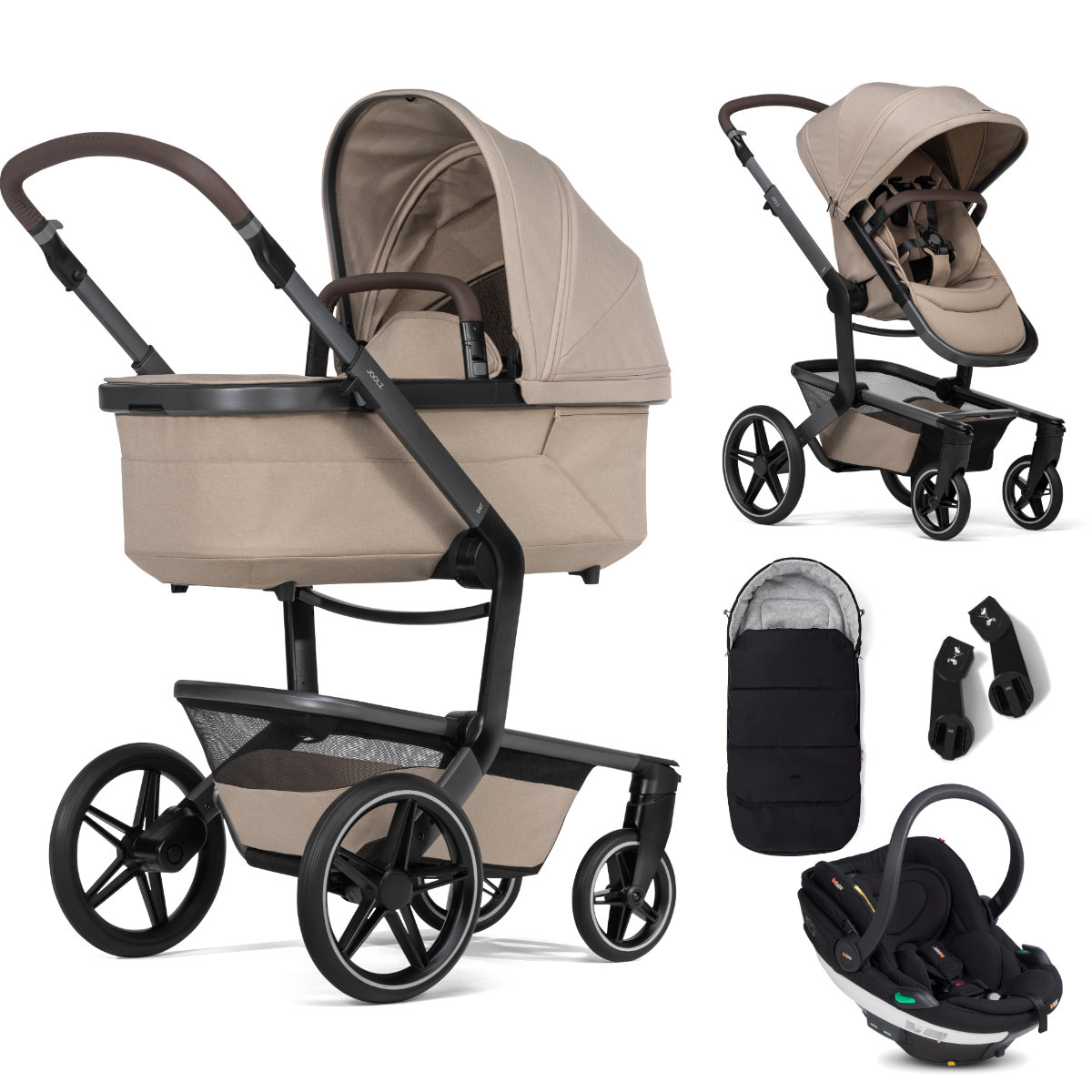 Joolz Day5 Stroller Set 3-in-1 incl. Besafe Go Beyond2 Infant Car Seat