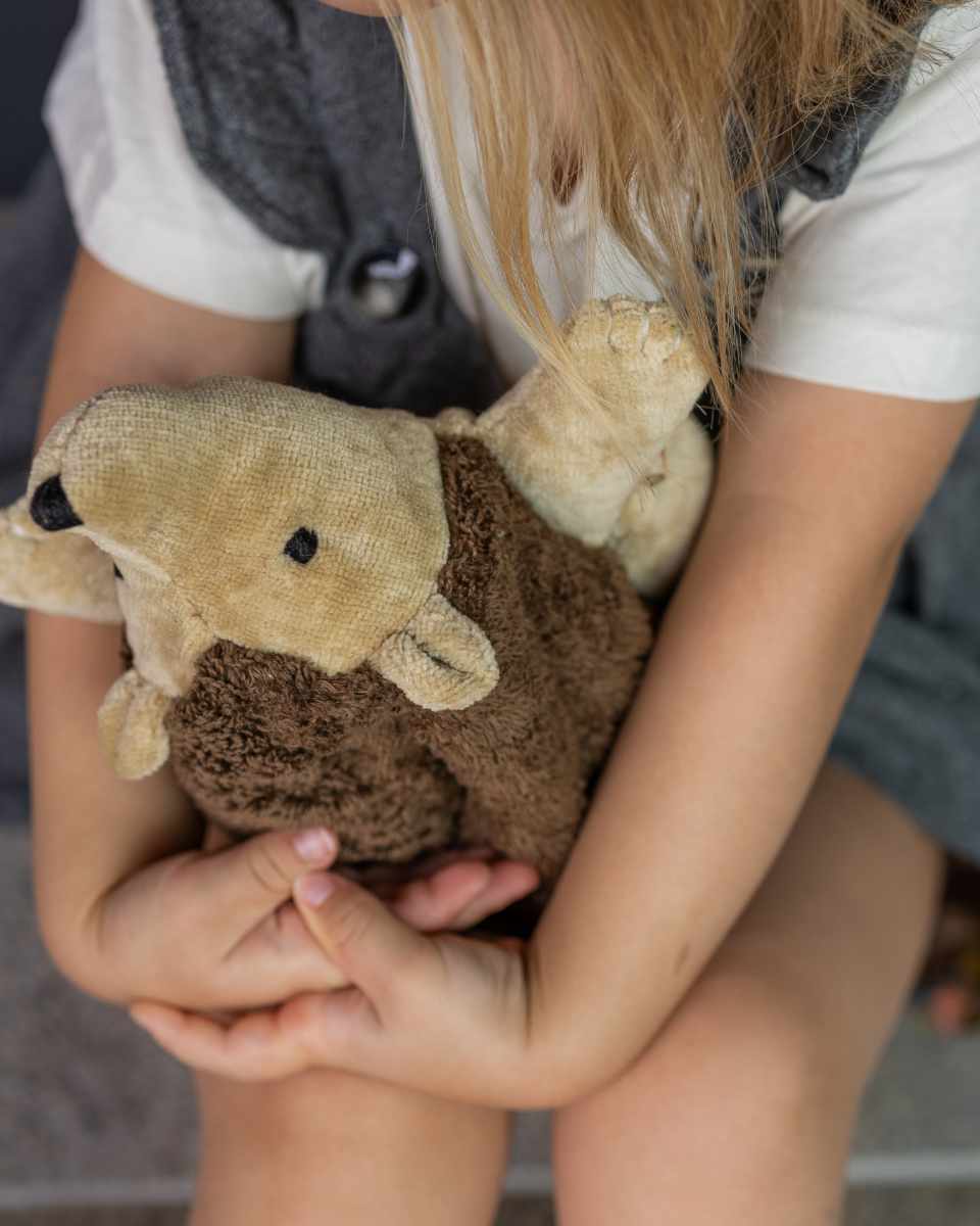 Senger Naturwelt Igel Kuscheltier mit Kirschkernkissen 26,5 cm