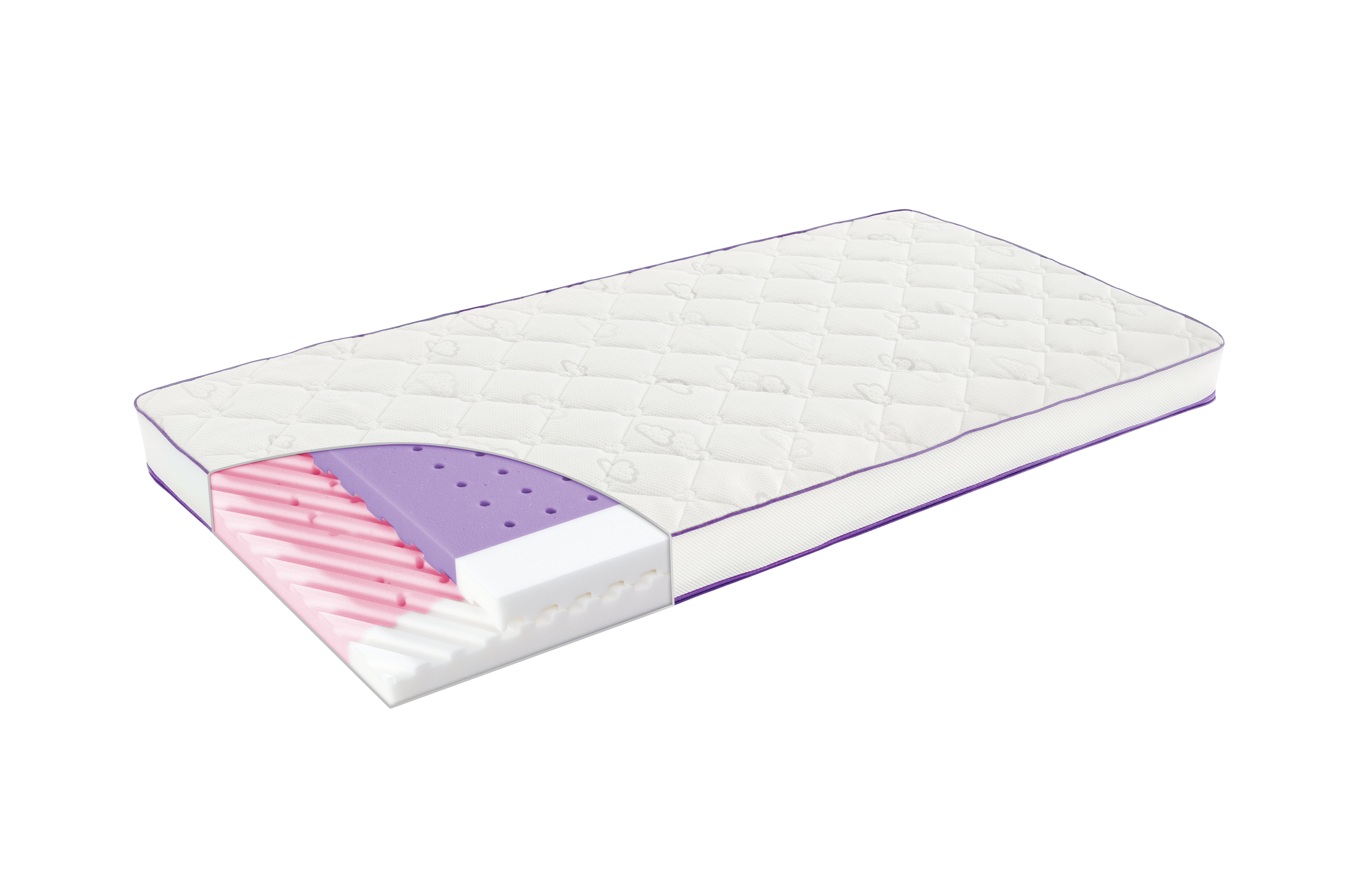 Träumeland Premium Baby Mattress North Star, 60x120/ 70x140 cm
