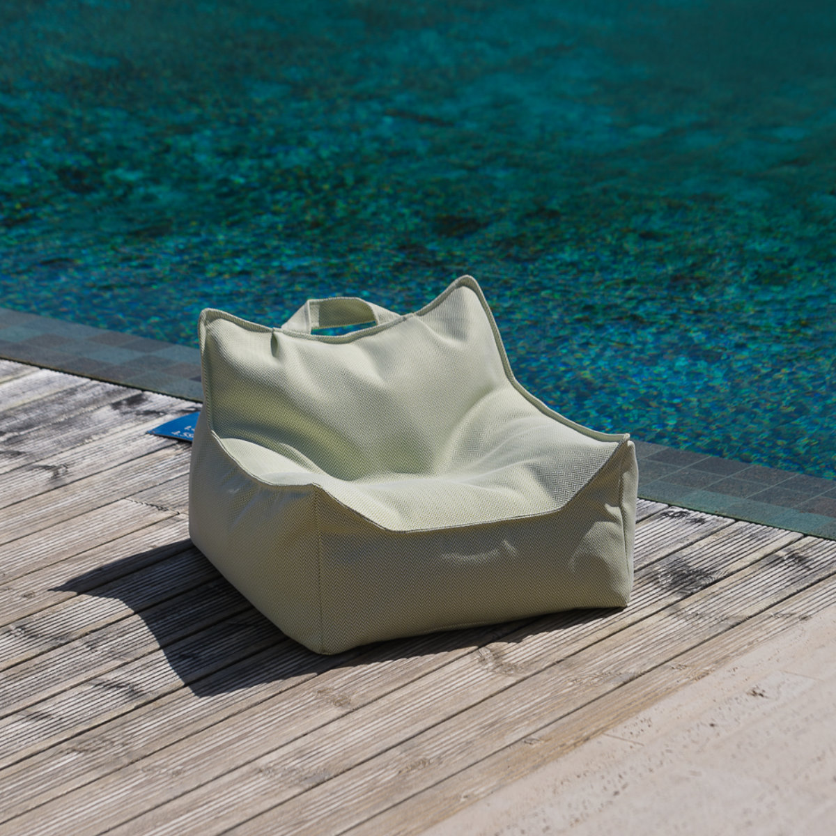 Wigiwama Sitzsack Sessel & Ottoman Square Bundle