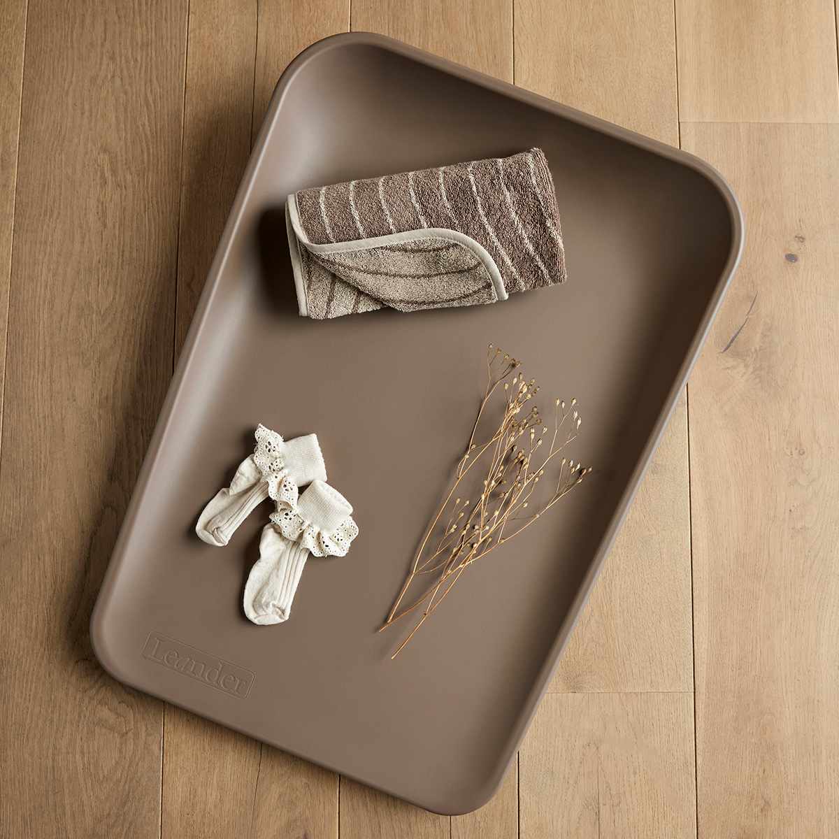 Leander Topper for Changing Mat 50x65 cm, Organic