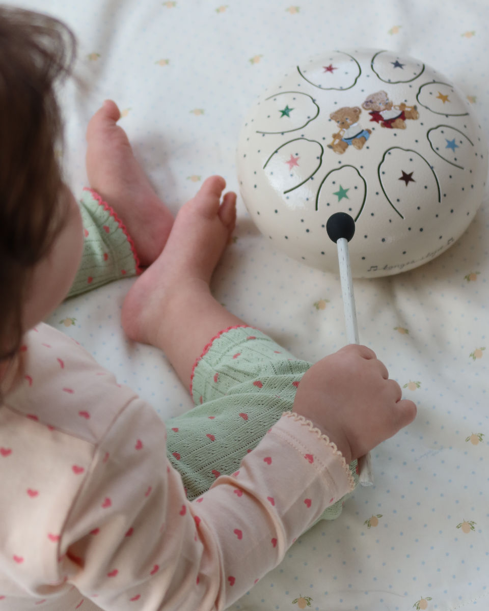 Konges Sløjd Marly Steel Tongue Drum for Kids – 8 Notes