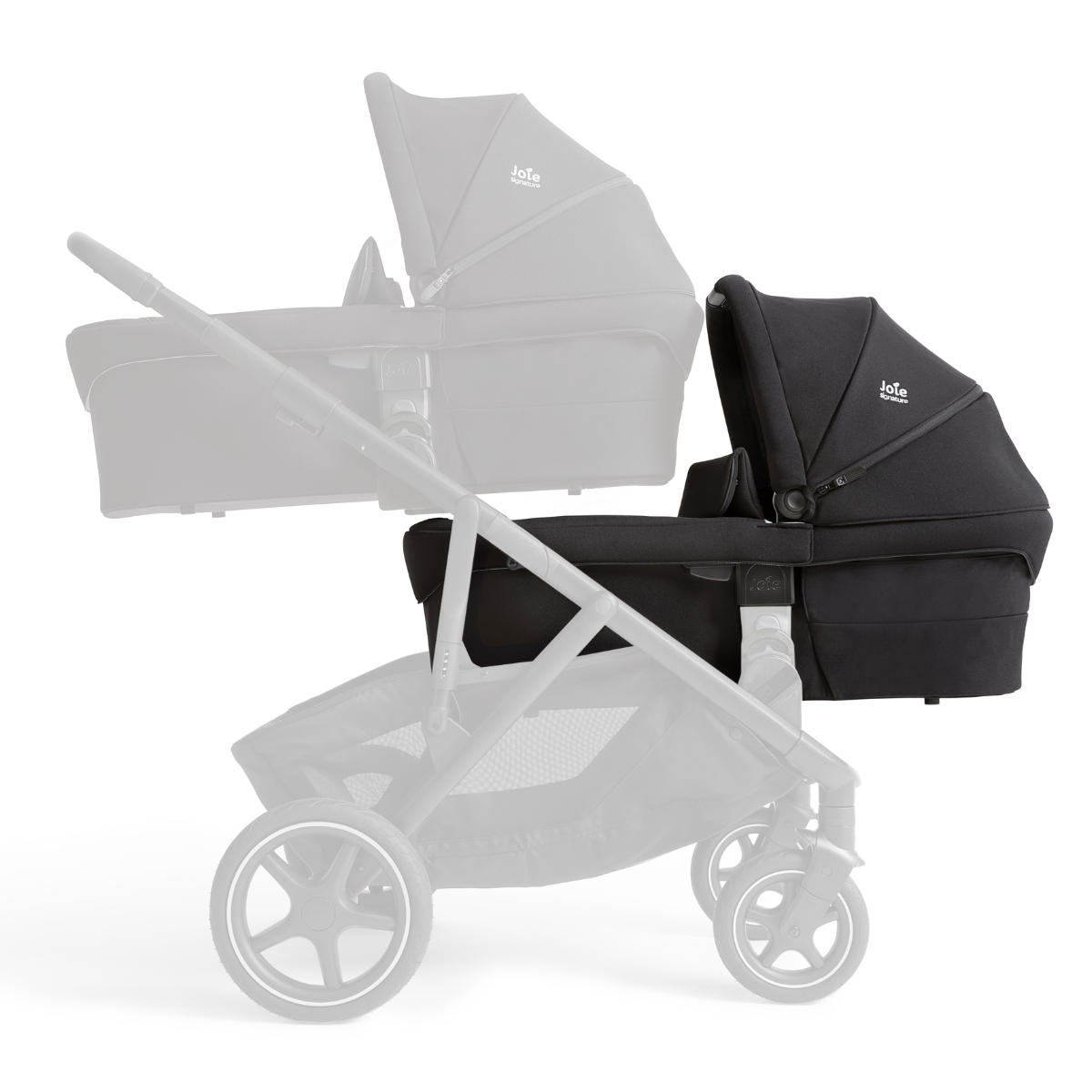 Joie Signature Versiti Ramble XL Carry Cot – Second Cot for Siblings or Twins