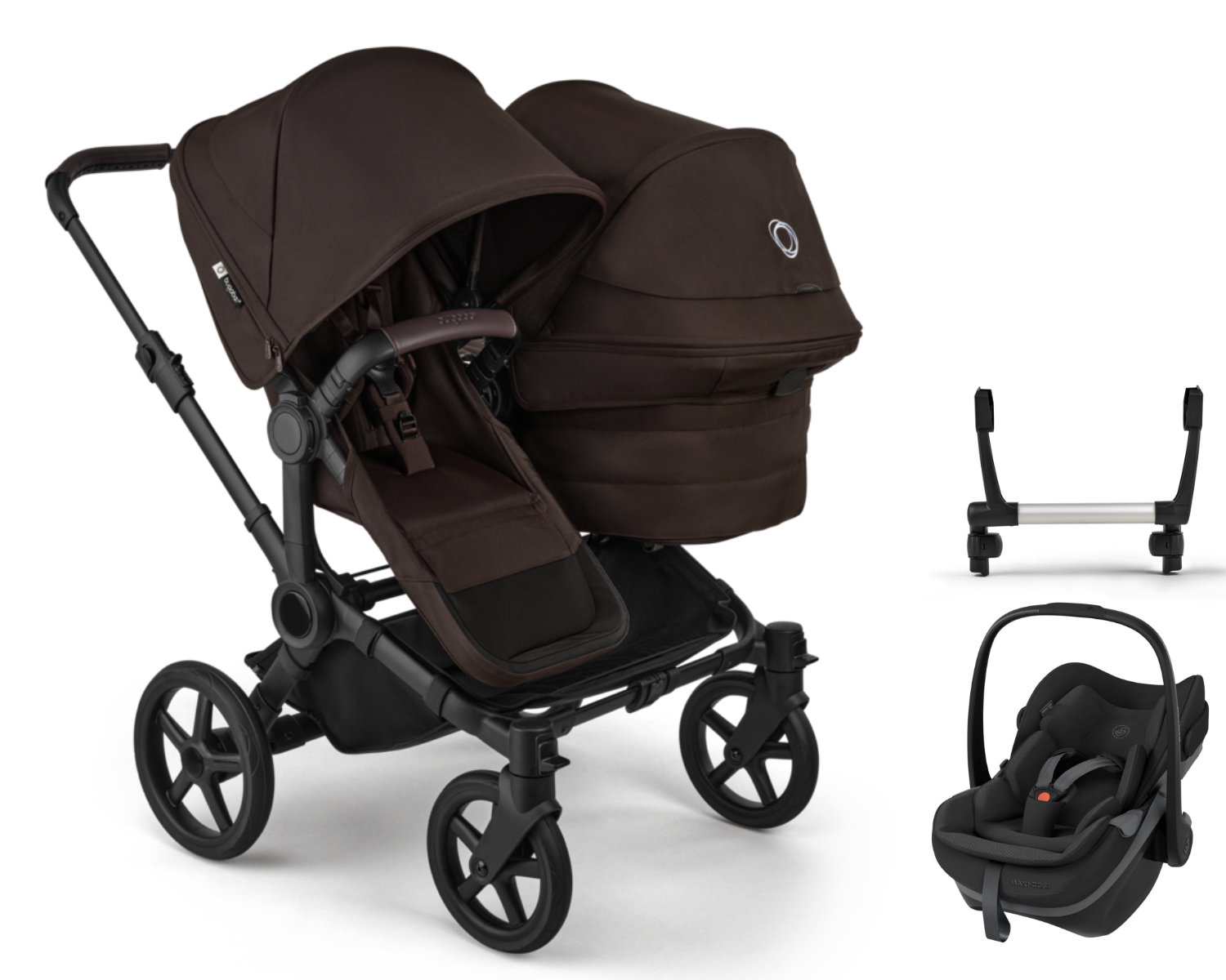 Bugaboo Donkey 6 Duo Kinderwagen Set 3 in 1 inkl. Maxi Cosi Pebble Slide Pro