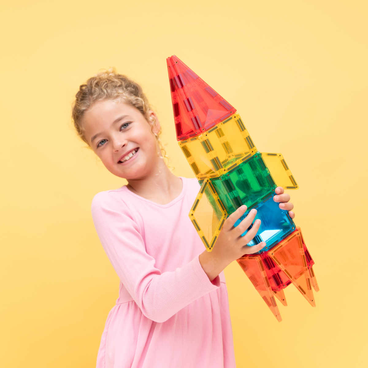 Connetix Magnetbausteine Light Rocket Pack - 30 Teile
