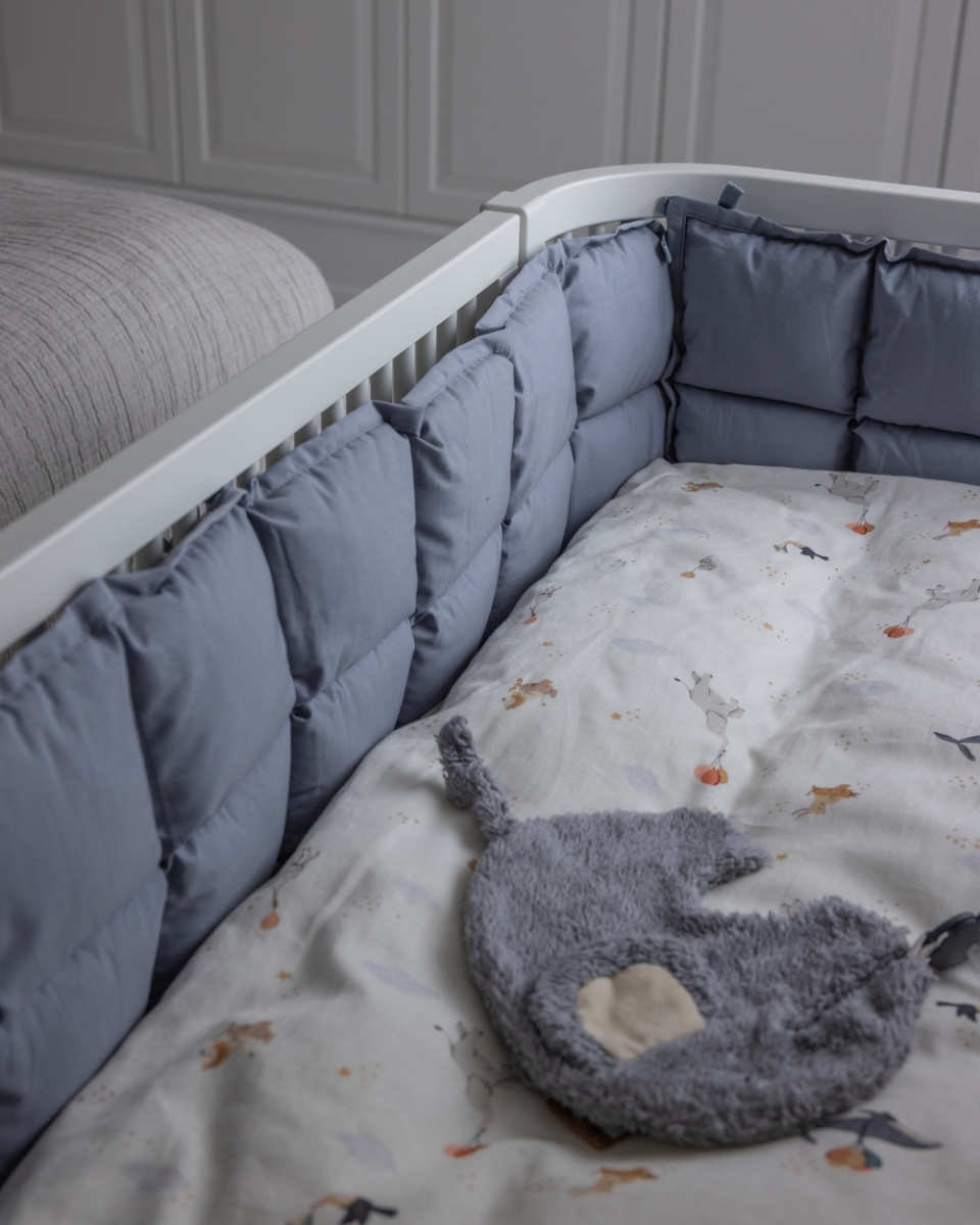 Sebra Bed Bumper with Kapok Filling, 180 x 26 cm