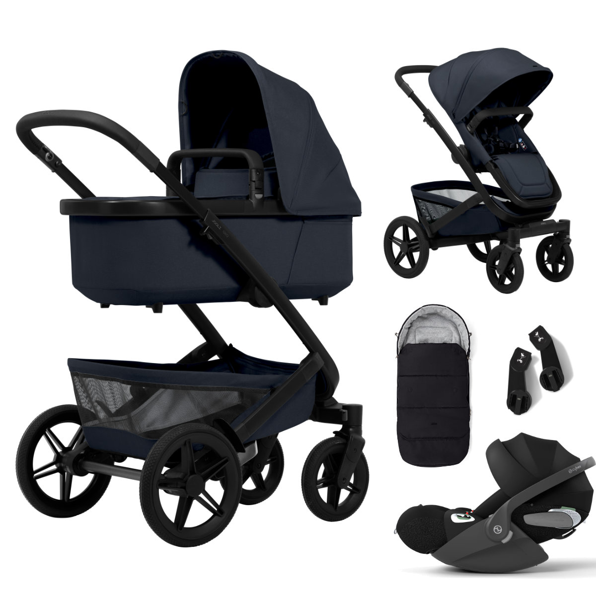 Joolz Geo5 Kinderwagen Set 3 in 1 inkl. Cybex Cloud T i-Size Babyschale
