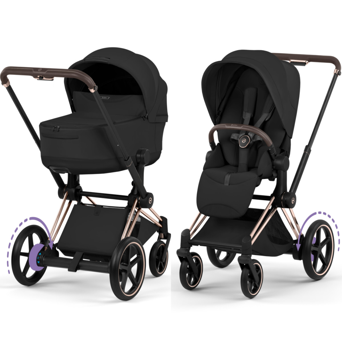 Cybex E-Priam 5 Style Kombikinderwagen