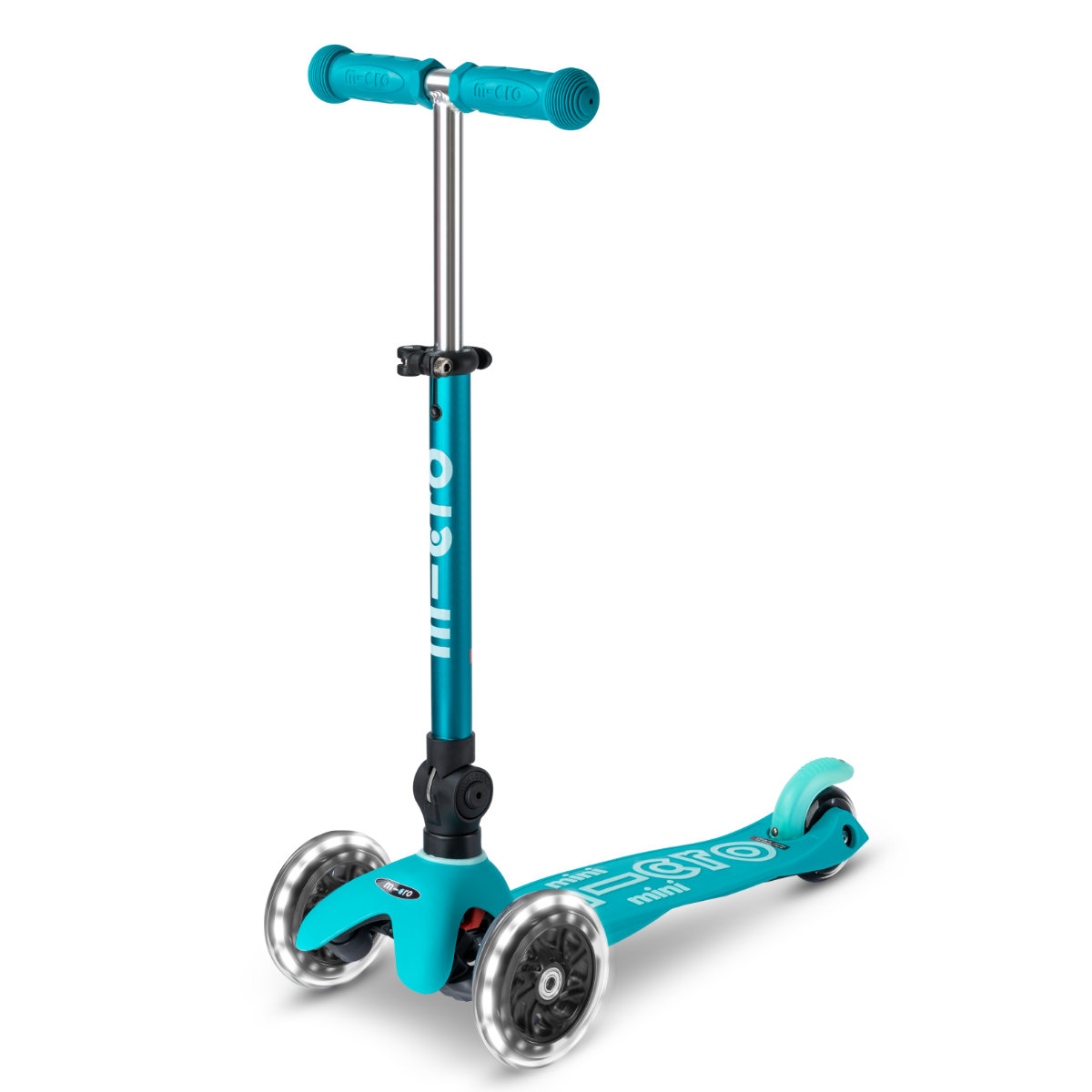 Mini Micro Deluxe Scooter Faltbar mit LED Räder