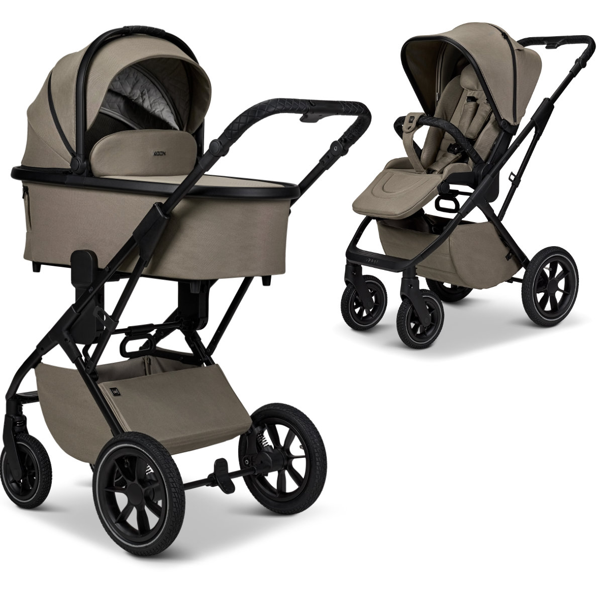 Moon Piu Stroller with Carrycot 2026