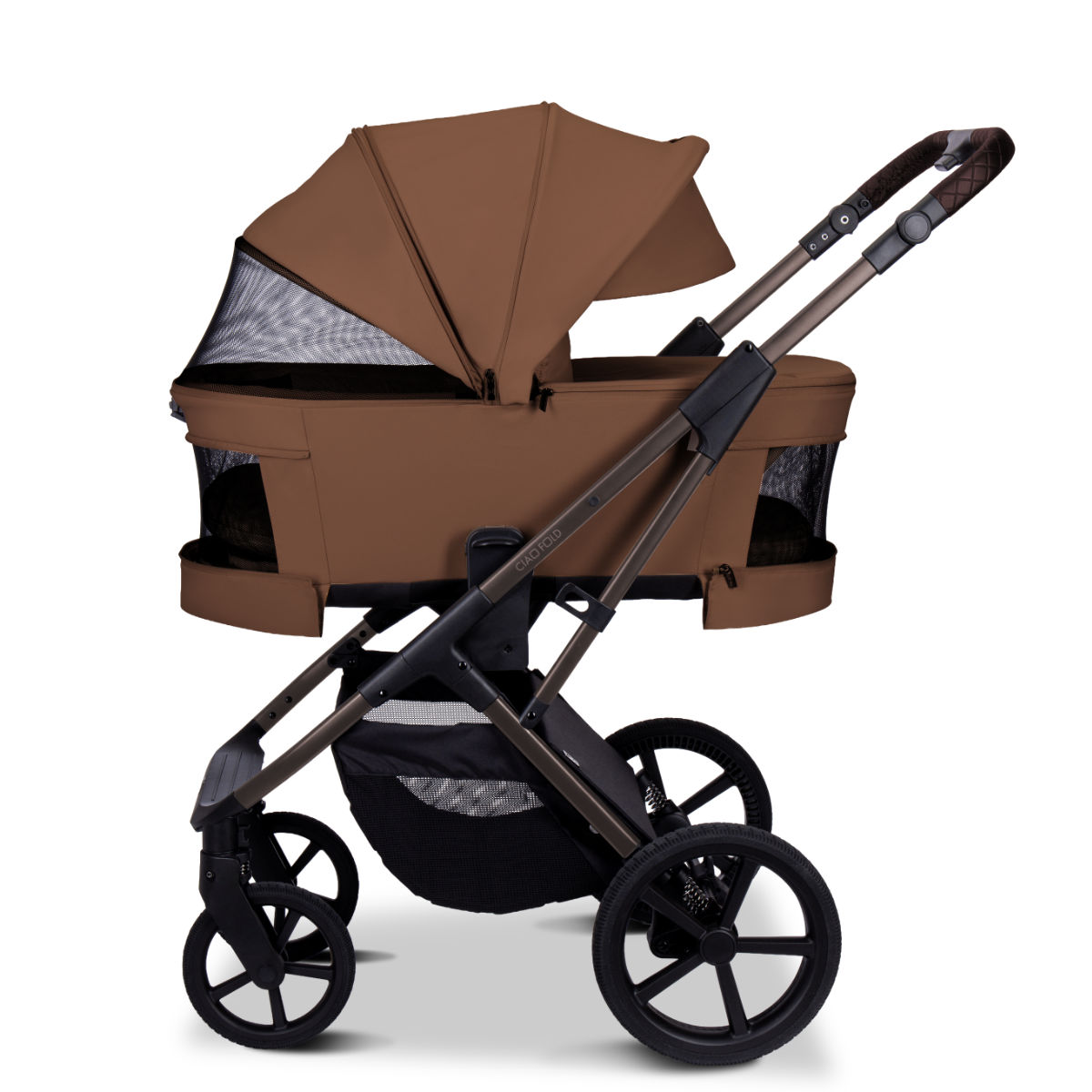 Moon Ciao Fold Kinderwagen Set 3 in 1 mit Maxi Cosi Pebble Slide Pro i-Size