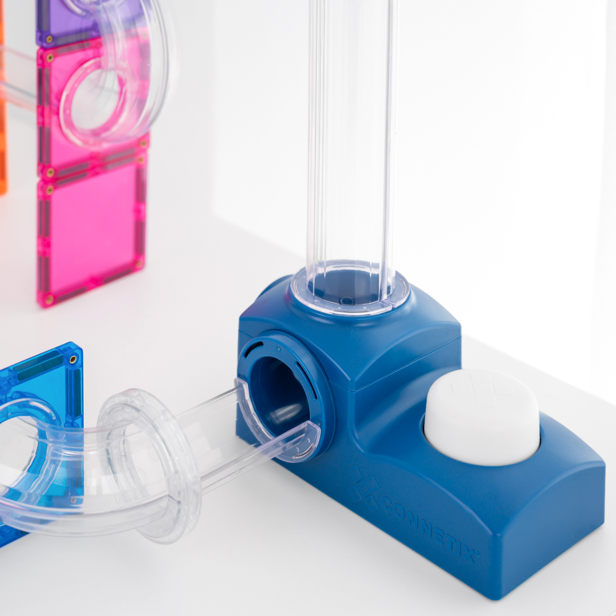 Connetix Magnetbausteine Ball Run Launcher Pack - 47 Teile