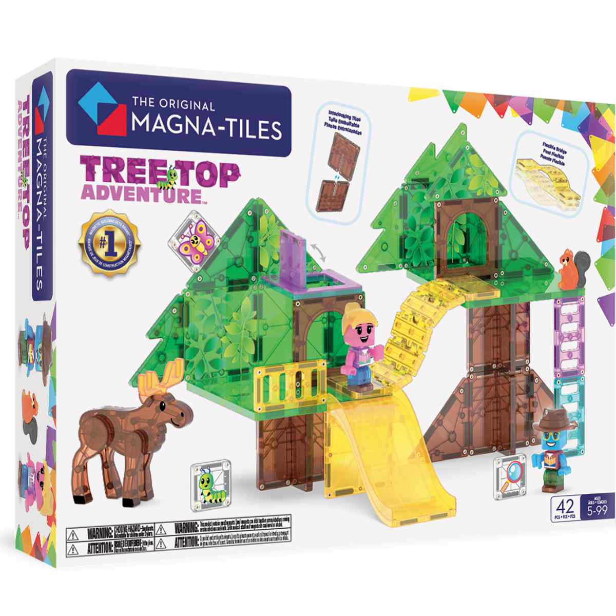 Magna-Tiles Tree Top Adventure - 42 Teile