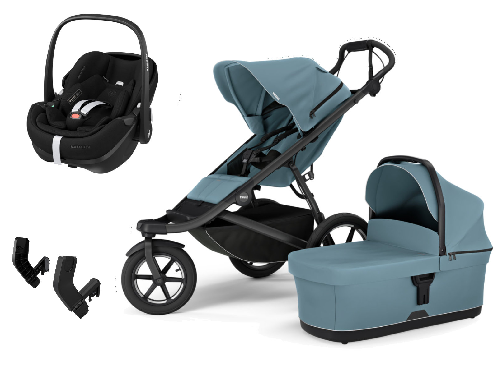 Thule Urban Glide 3 Stroller Set 3-in-1 incl.Maxi Cosi Pebble 360 Pro 2 I-Size
