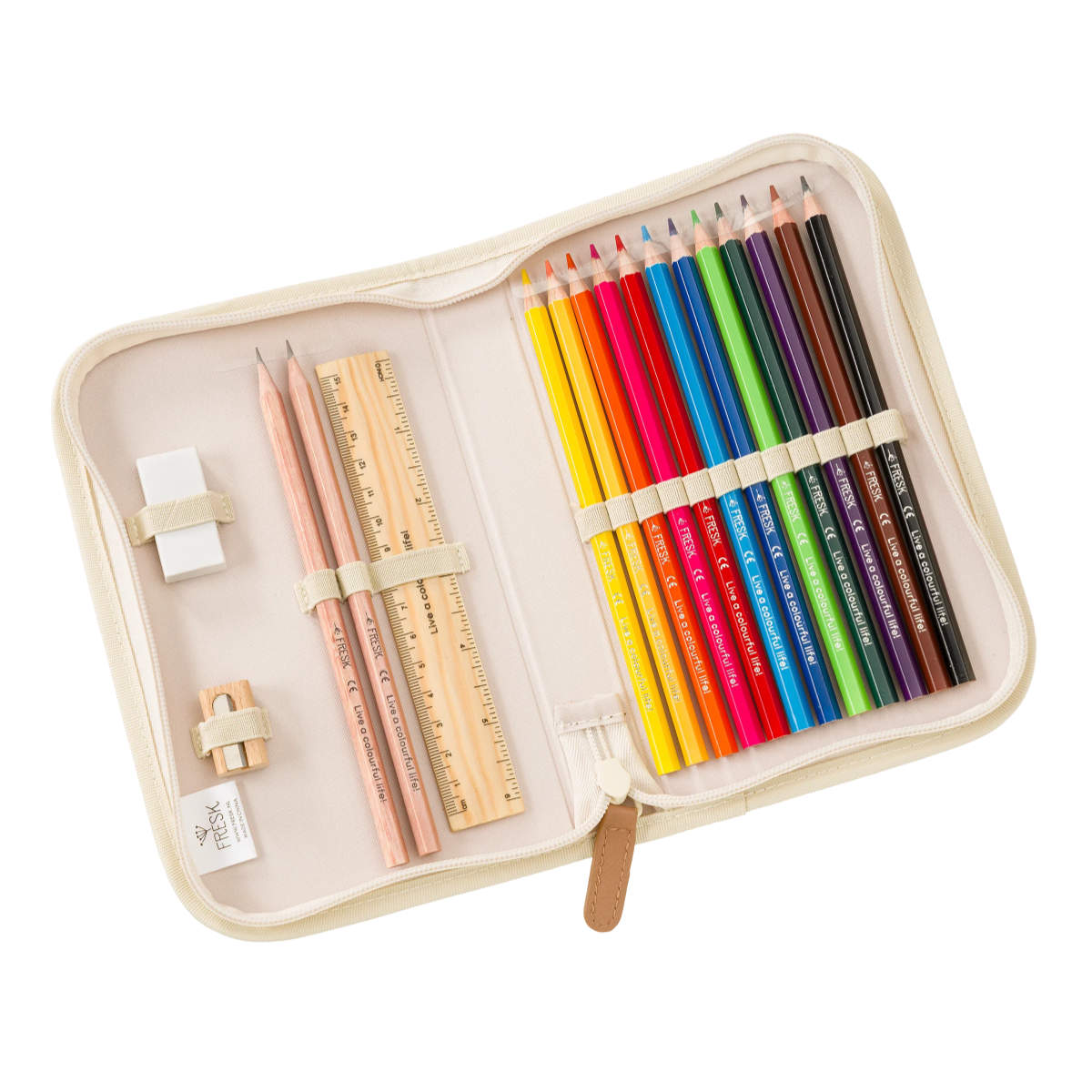 Fresk Filled Pencil Case