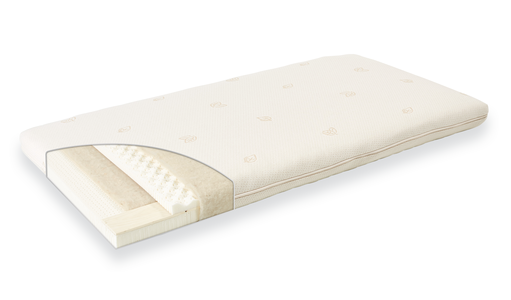 Träumeland Baby Mattress Green Dream Natur