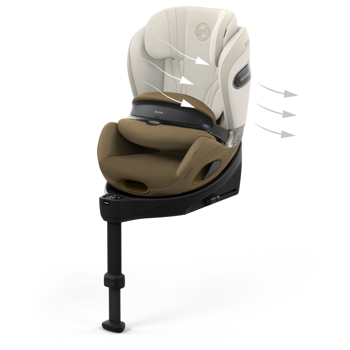Cybex Anoris S Airbag i-Size Car Seat (15 Months–7 Years)
