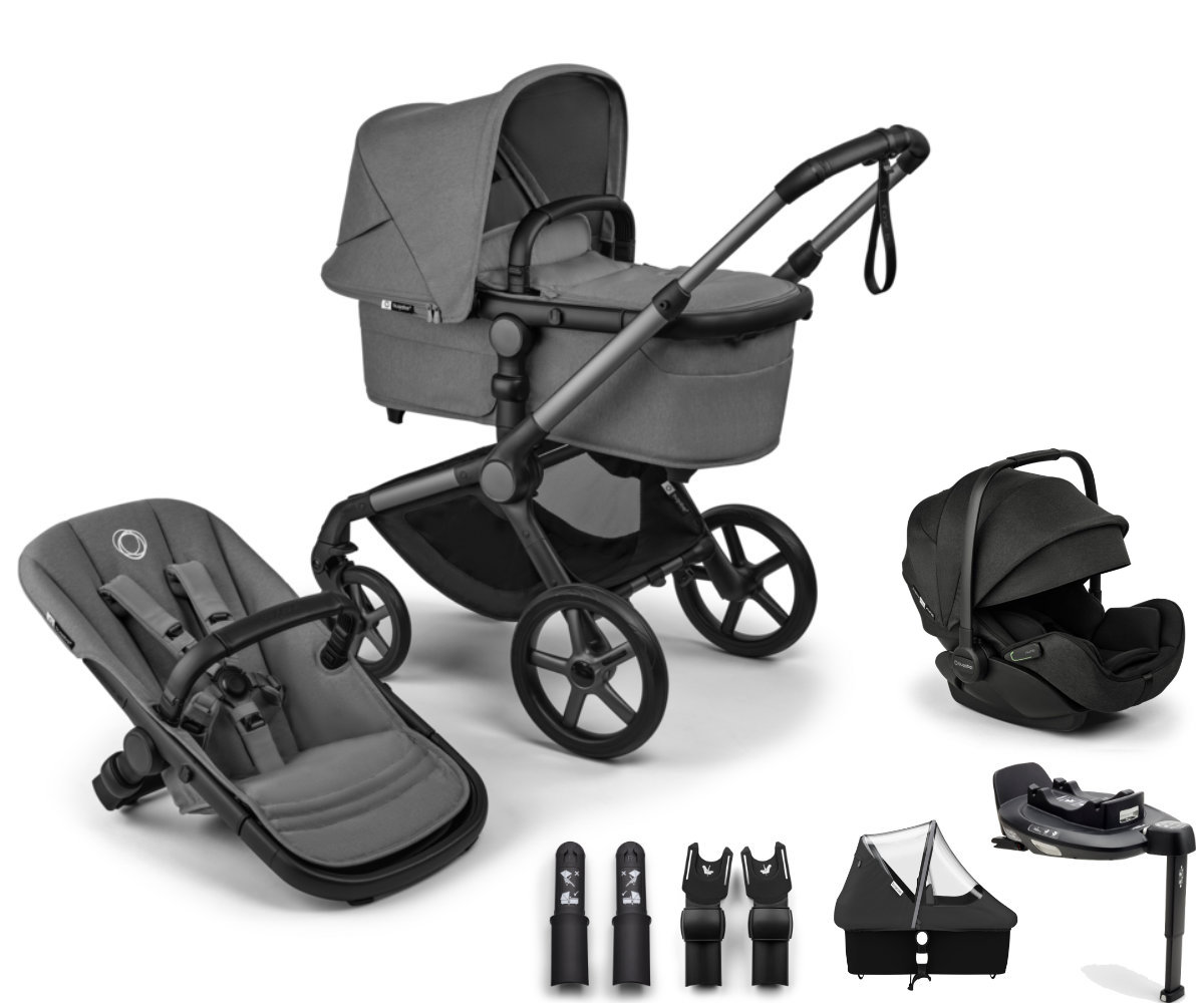 Bugaboo Fox 5 Renew Stroller Set 6-in-1 including Bugaboo Otter by Nuna Car Seat