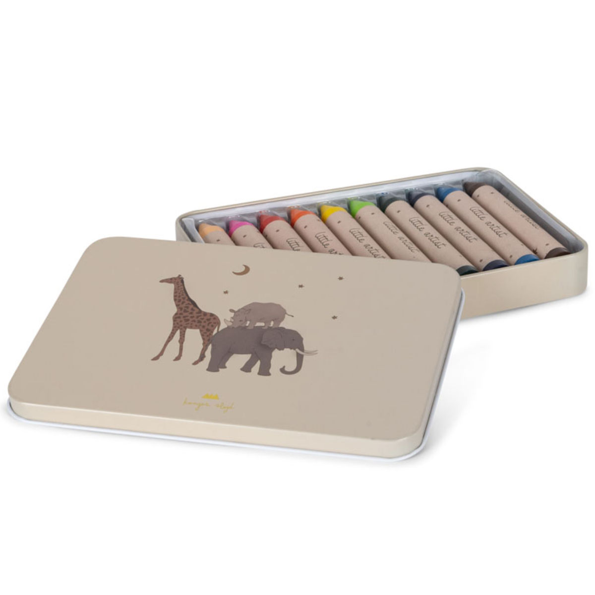 Konges Sløjd Beeswax Crayons, 10 Pieces