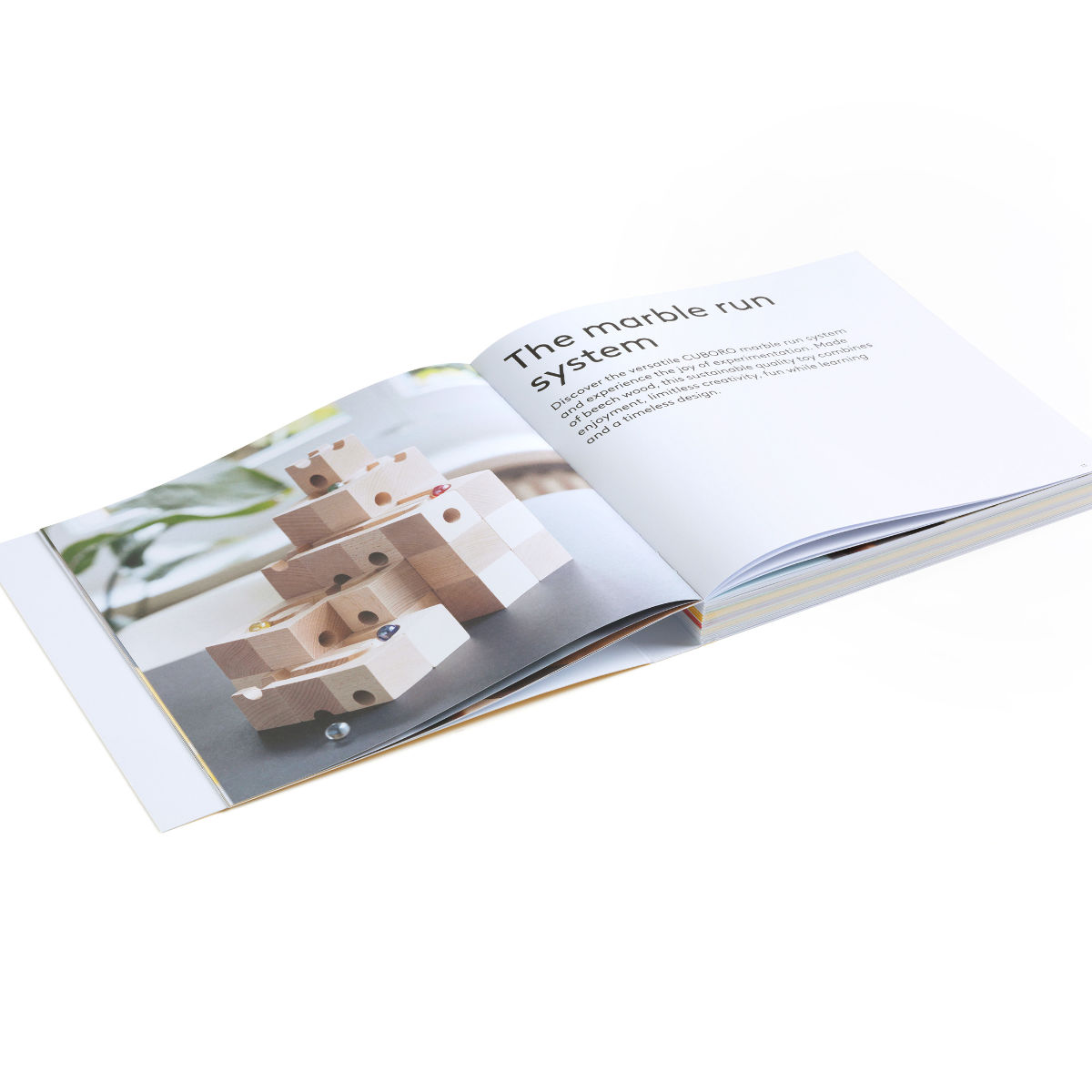 CUBORO The Book – Ideas & Instruction Guide for Marble Runs