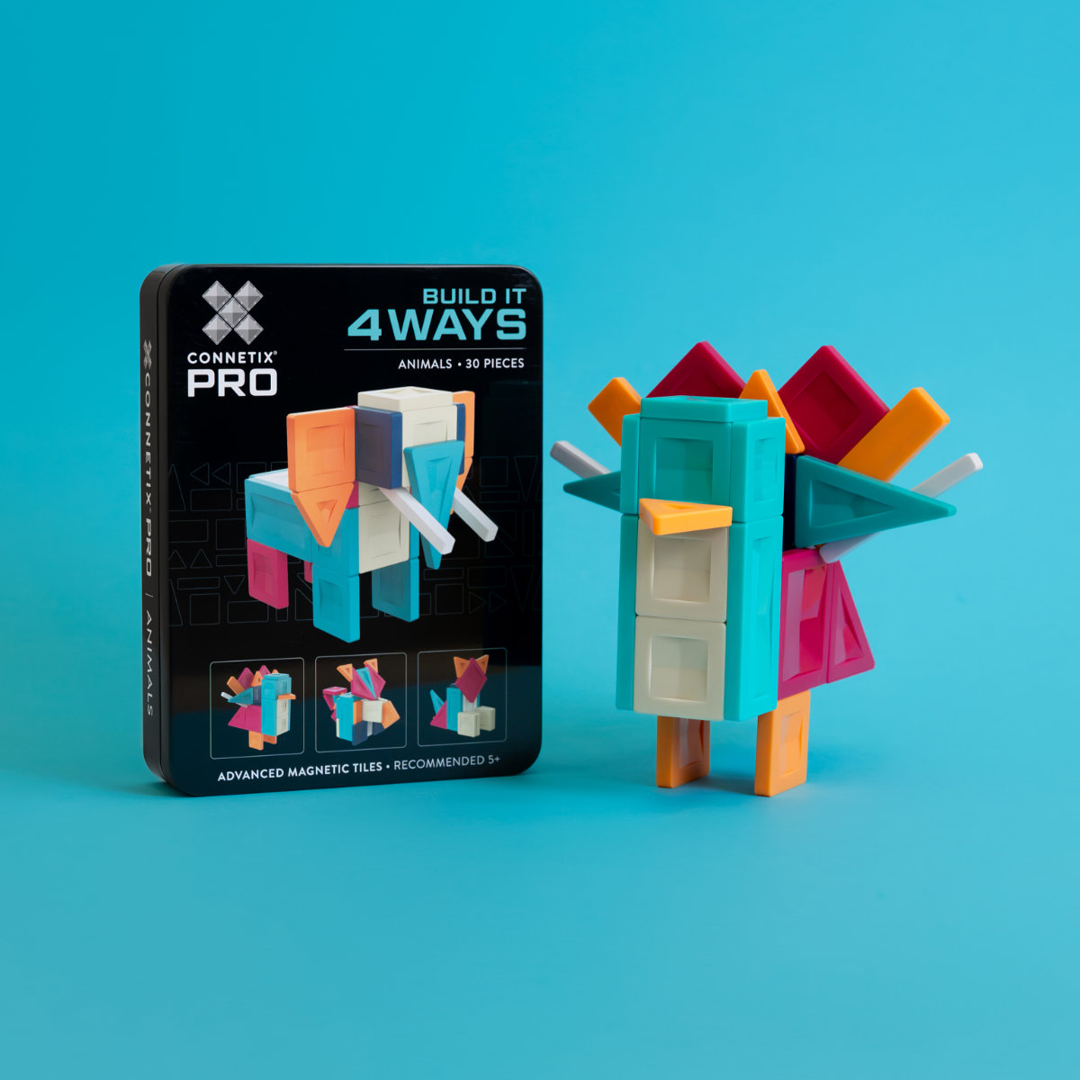 Connetix PRO Magnetbausteine – Animals Pack – 30 Teile