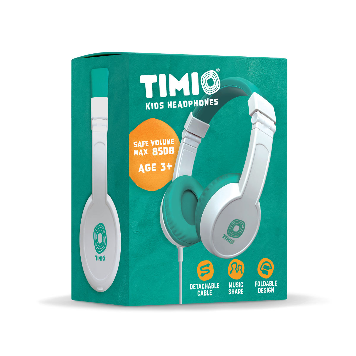 TIMIO Foldable Kids' Headphone (max. 85dB)