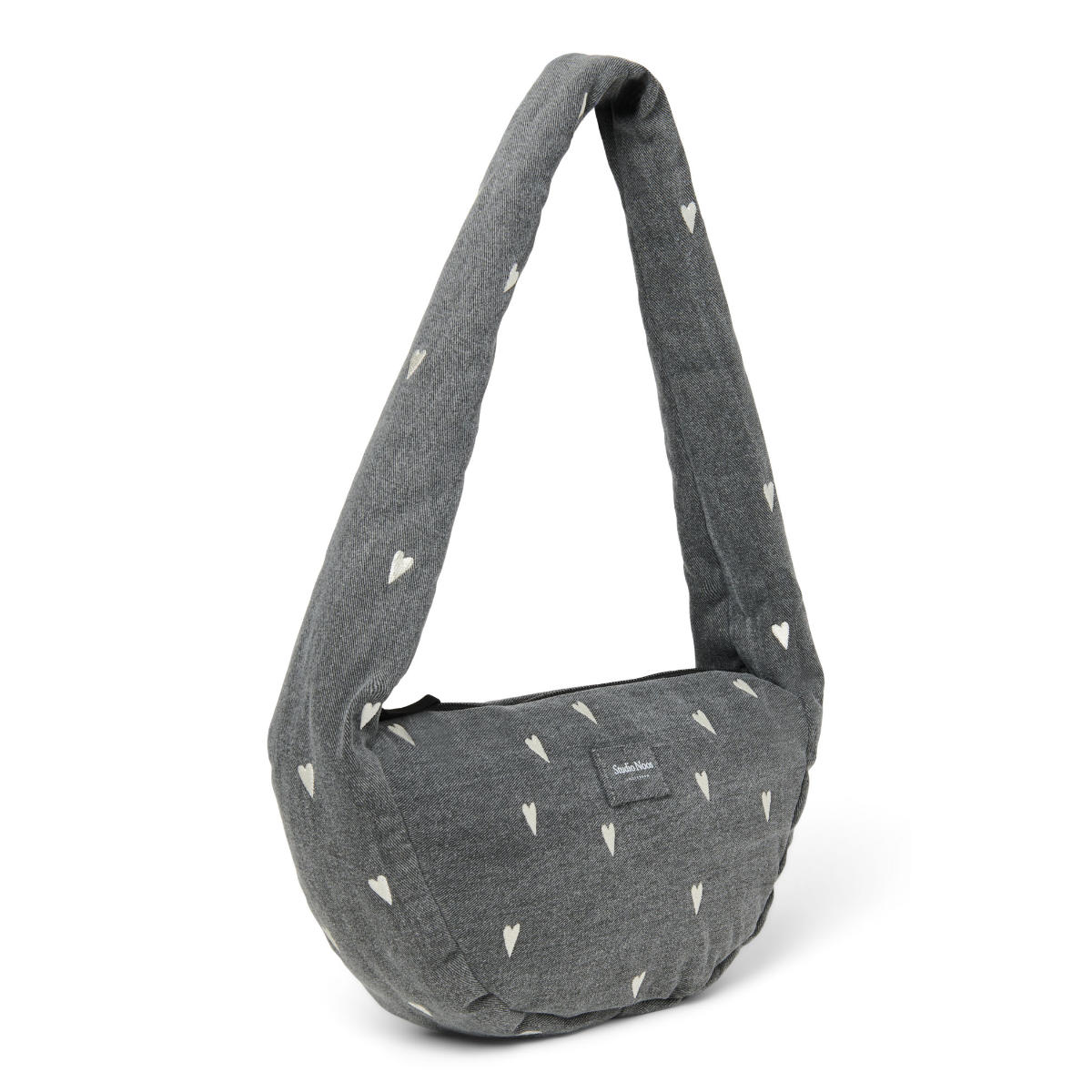SambaNova Handtasche in Grau - schräge Ansicht