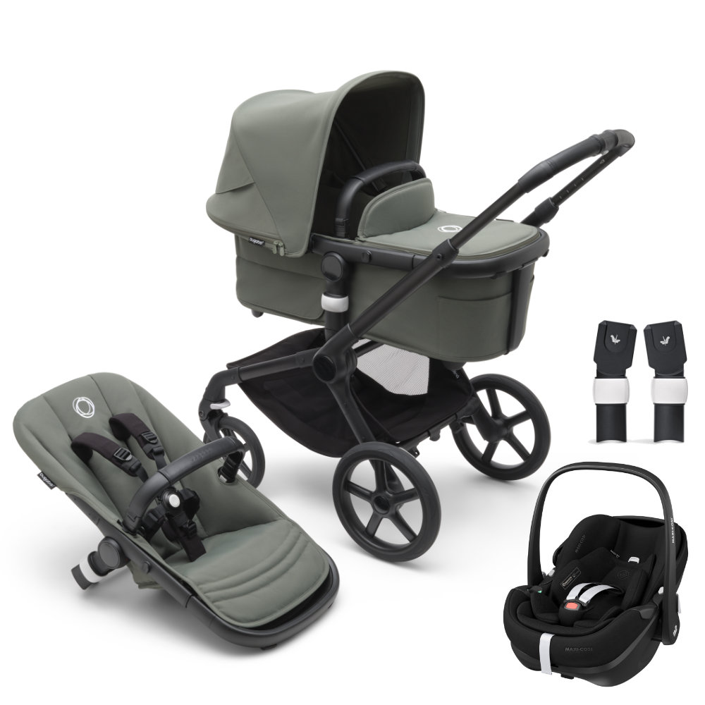 Bugaboo Fox 5 Kinderwagen Set 3 in 1 inkl. Maxi Cosi Pebble 360 Pro2