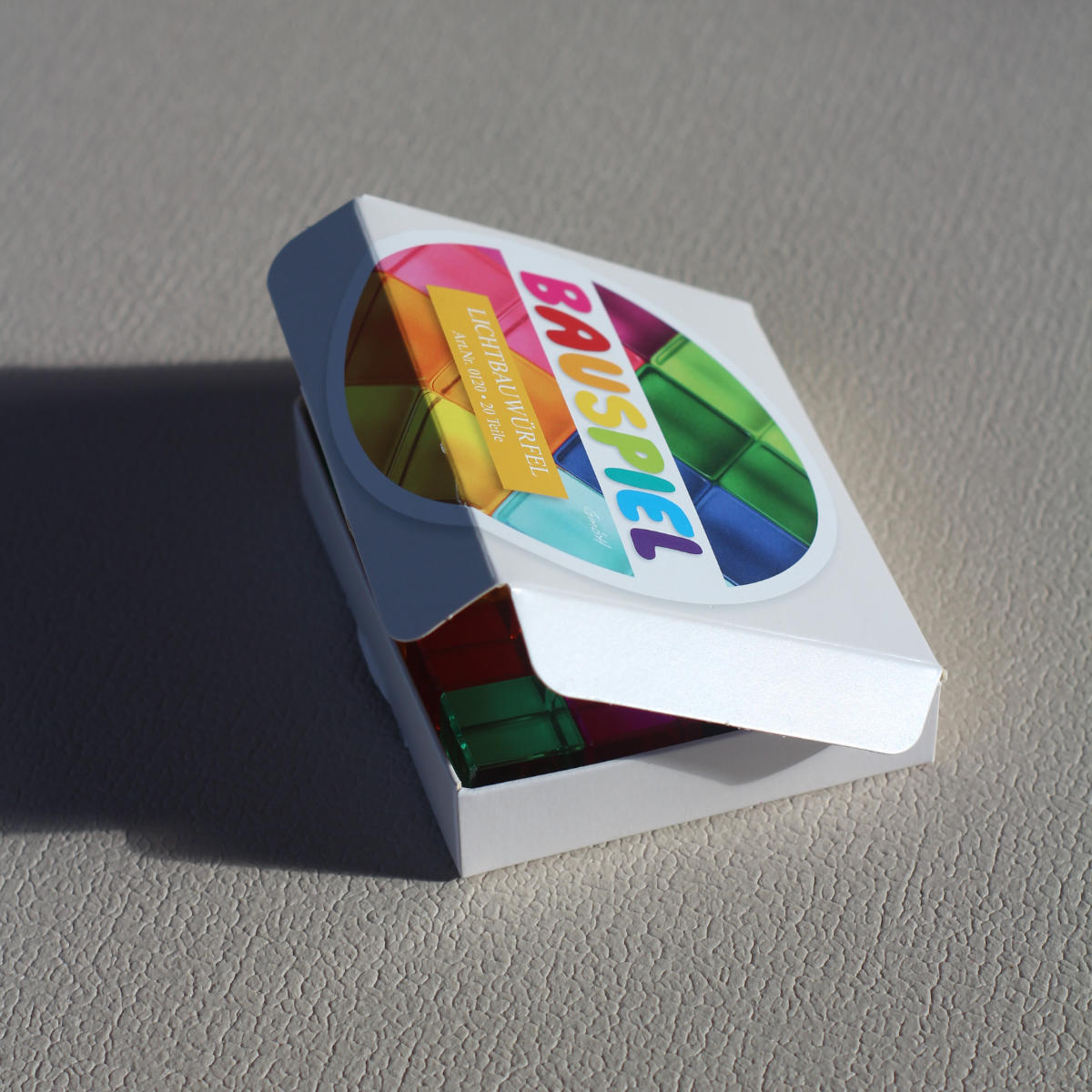 Bauspiel Lucent Cubes 20 Pieces