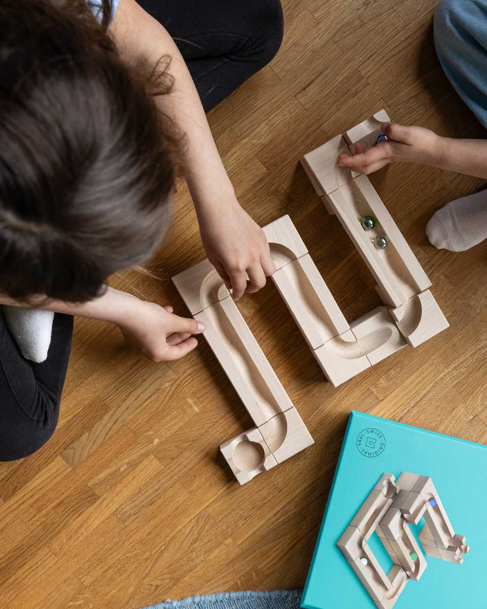 CUBORO Marble Run Extra Set – Expansion Sets in Various Versions