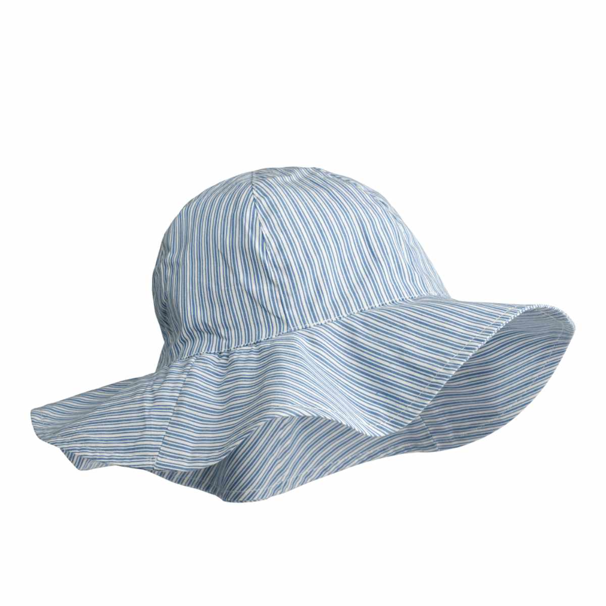 Liewood Amelia Striped Sonnenhut Riverside / Creme de la creme