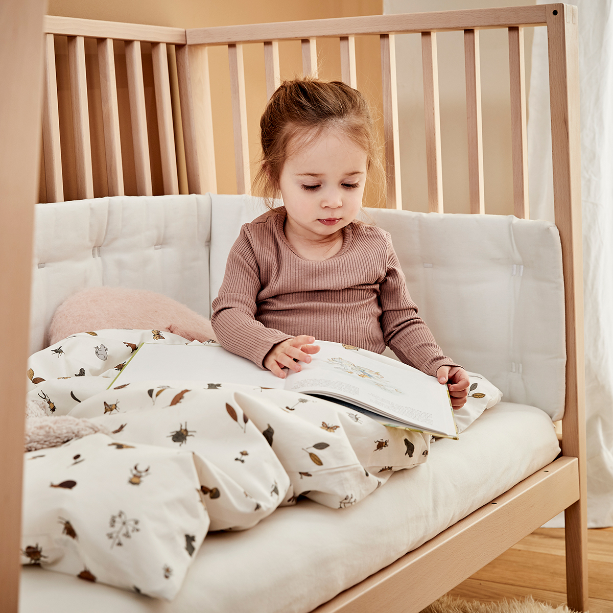 Leander fitted sheet for Classic Juniorbett 2 pcs