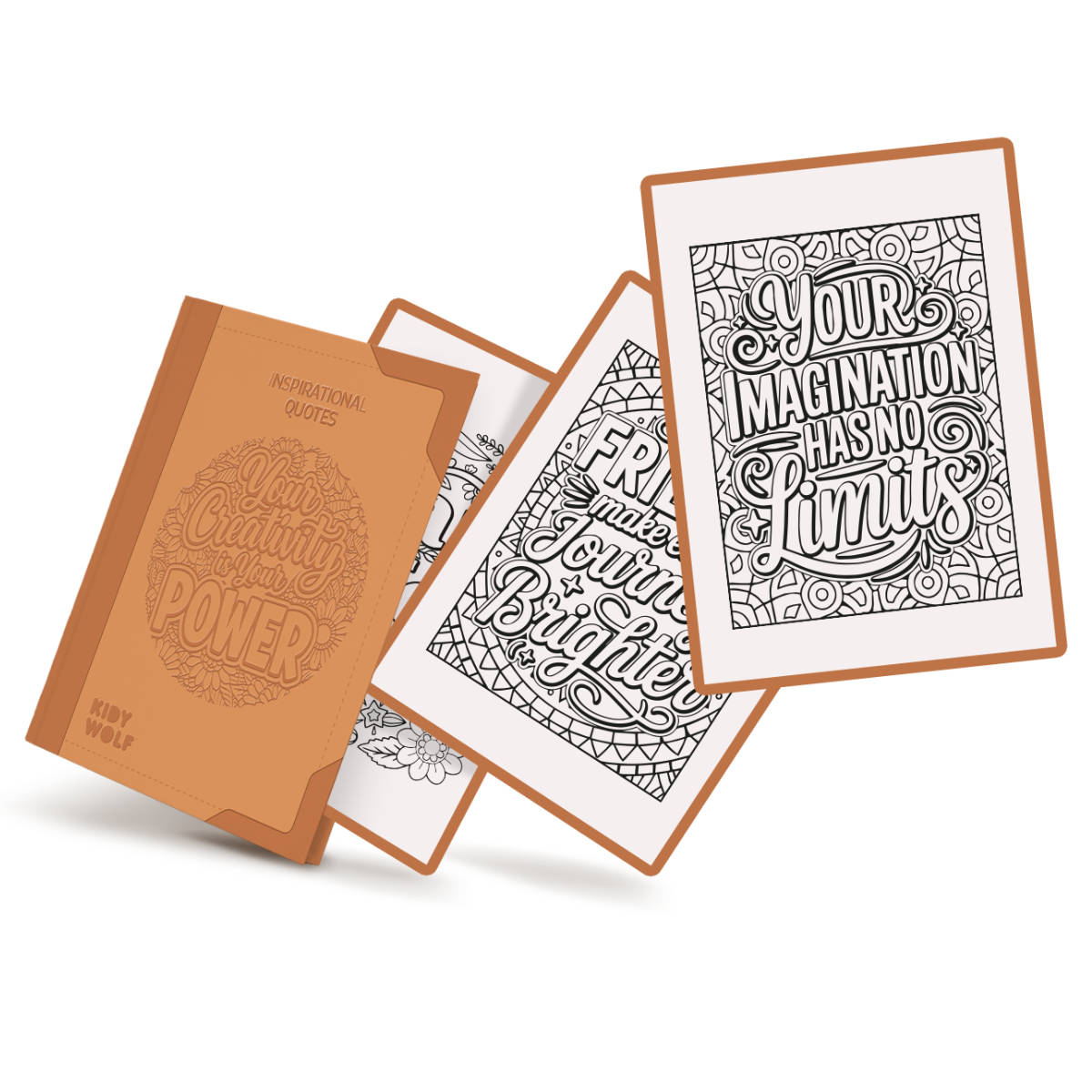 Kidywolf Refill Set for Kidydraw Pad