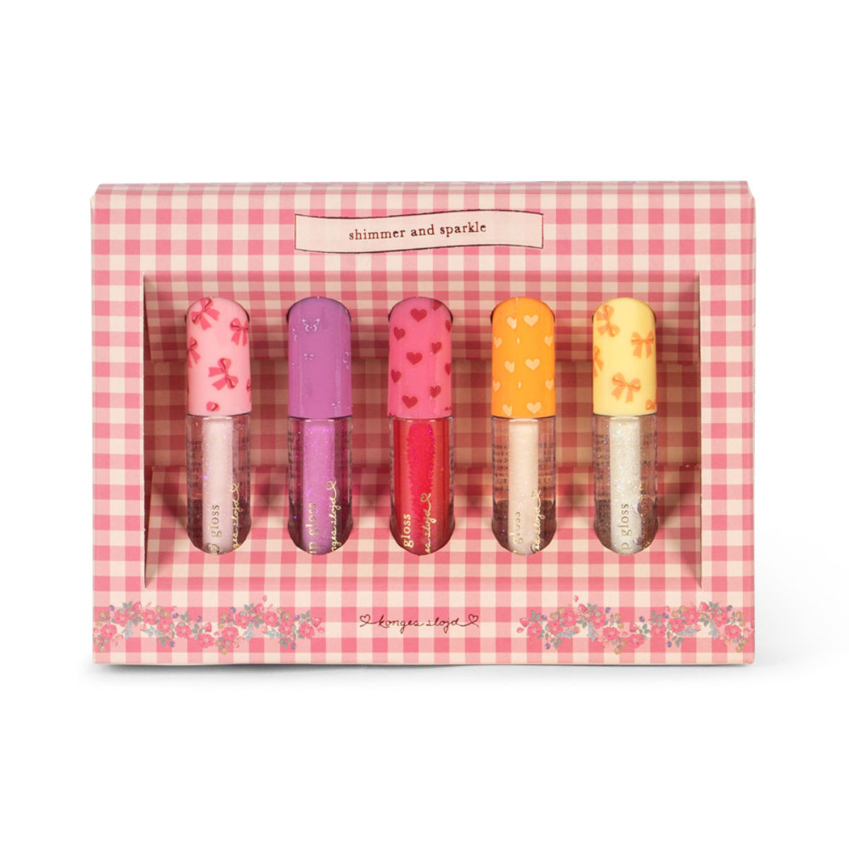 Konges Sløjd Glitter Lip Gloss 5-Pack