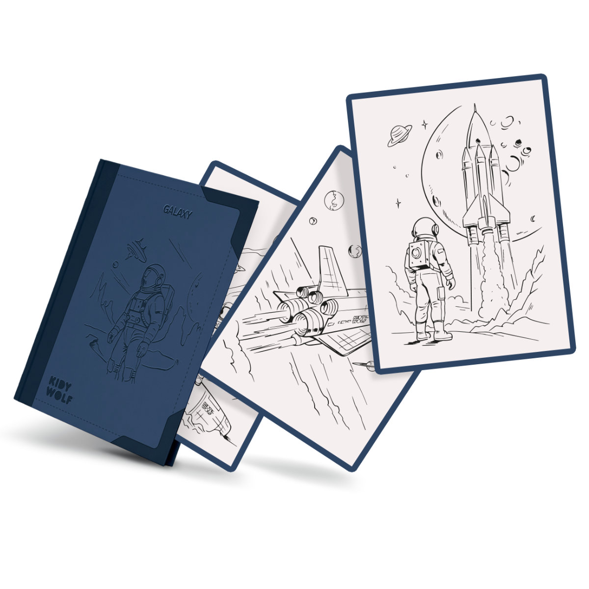 Kidywolf Refill Set for Kidydraw Pad