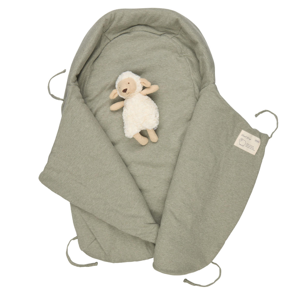 Voksi Wool Wrap Fußsack für Babys 0–6 Monate