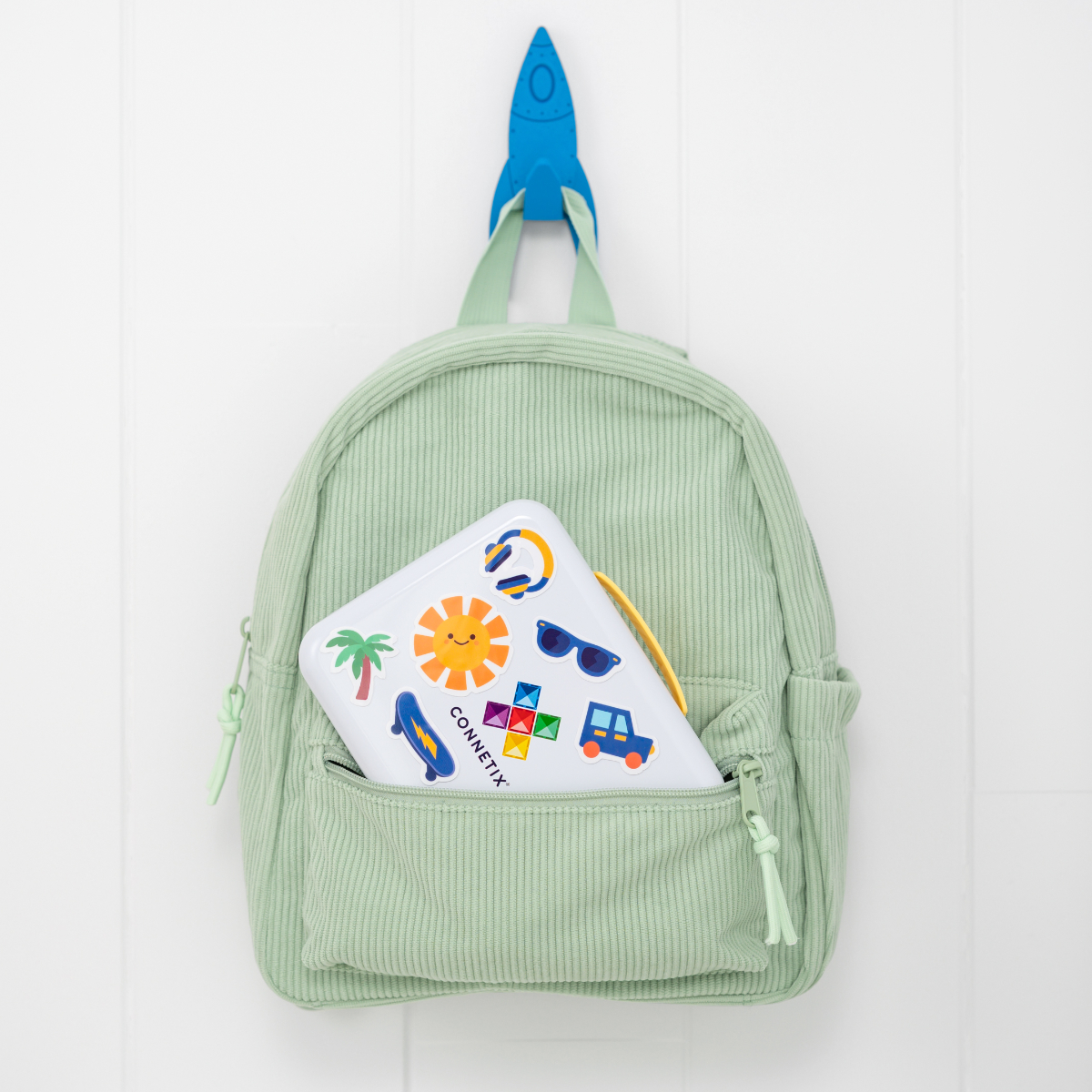Connetix Magnetic Tiles Travel Mini Pack – 32 Pieces