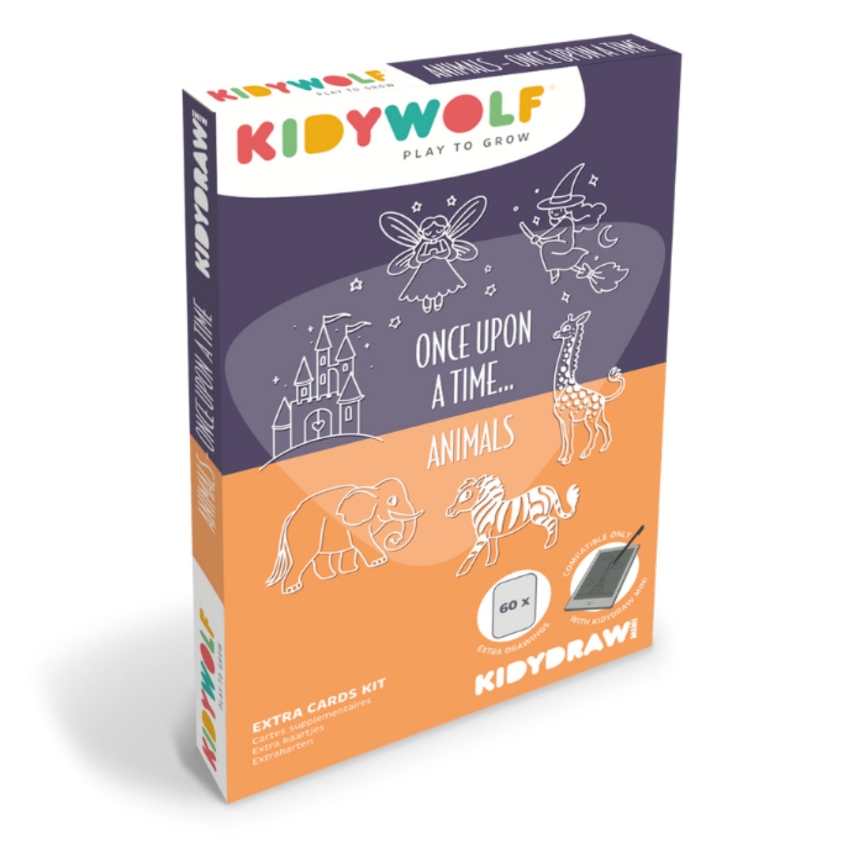 Kidywolf Refill Set for Kidydraw Mini Drawing Tablet