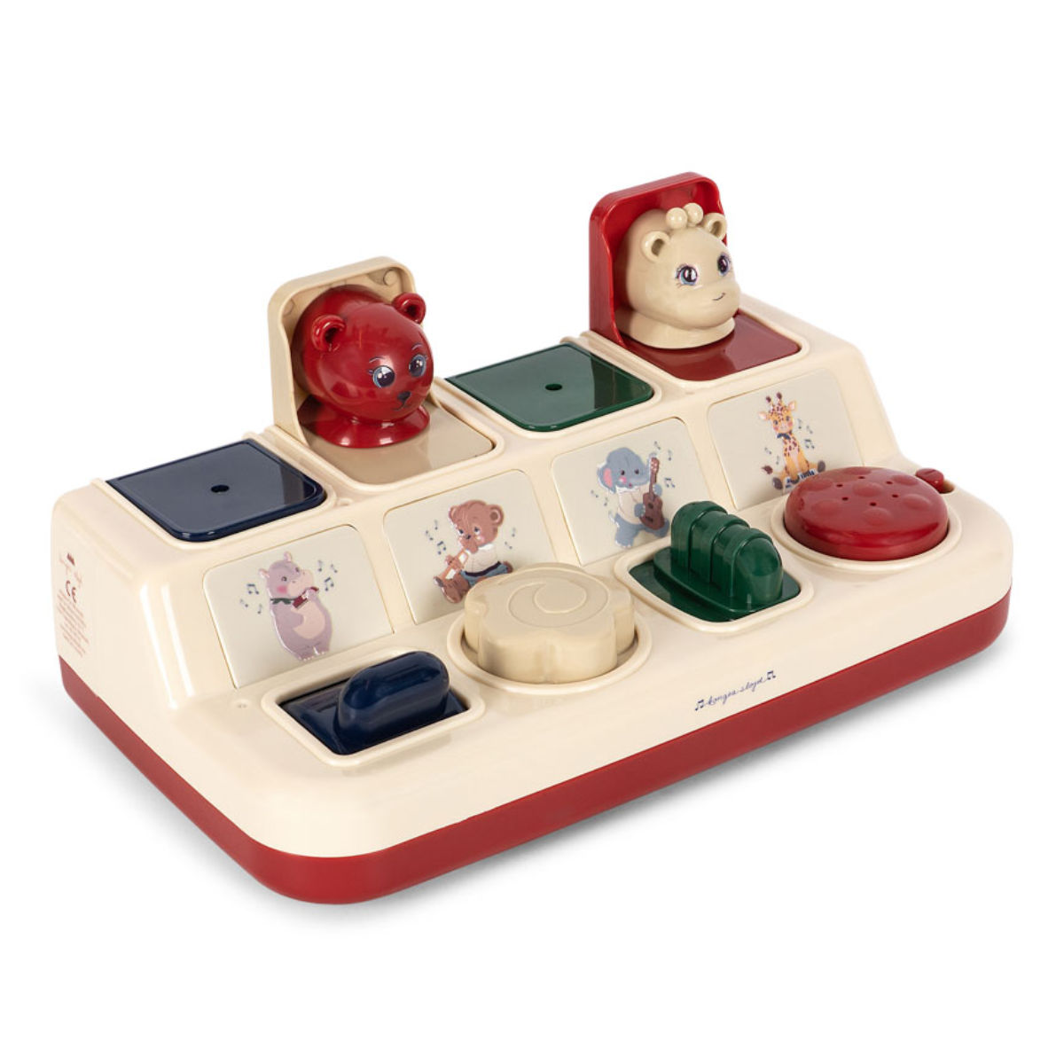 Konges Sløjd Pop Up Music Board – Interactive Motor Skills Toy