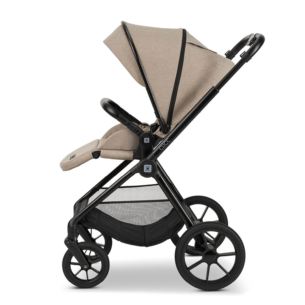 Moon Clicc Pram with Carrycot incl. accessories Collection 2024