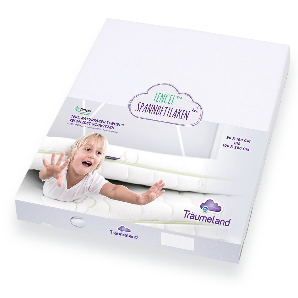 Träumeland fitted sheet 90 x 200 cm