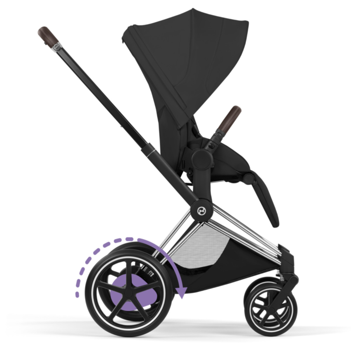 Cybex E-Priam 5 Style Stroller Set 3 in 1 incl. Cloud T i-Size Car Seat